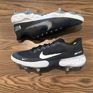 Size 12.5 Nike React Alpha Huarache Elite 3 Low Baseball Cleats Black CK0746-001